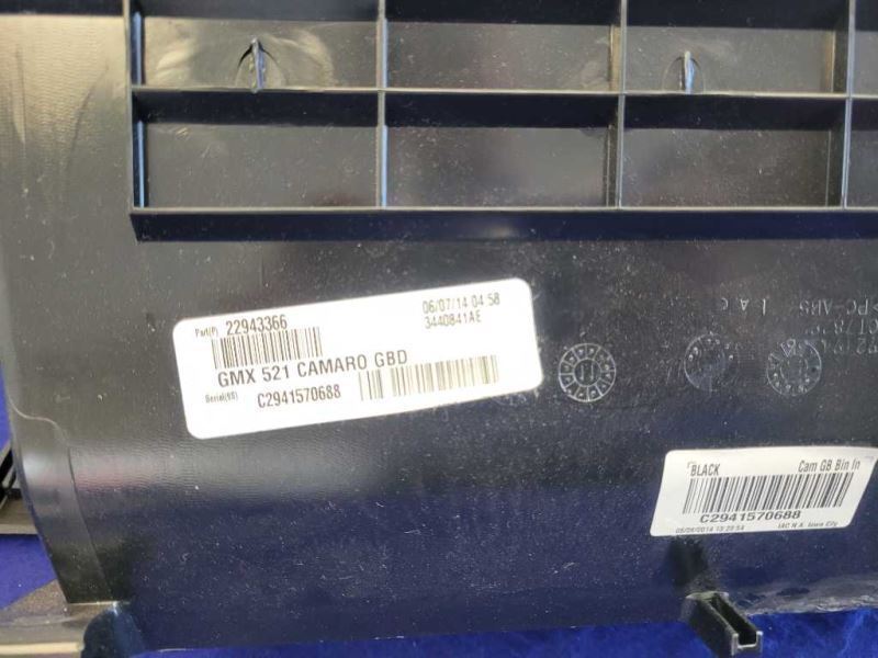 2010-2015 Chevrolet Camaro SS Glove Box Passenger Dashboard Panel Trim 2325 - The Parts Farm