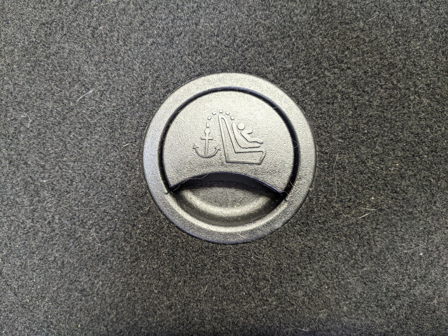 2018-2023 Ford Mustang GT S550 Coupe Rear Package Tray Speaker Cover Carpet - The Parts Farm