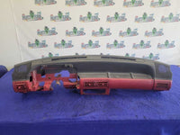 1987-1993 Ford Mustang GT LX 5.0L Dashboard Front Shell Red Black 2298 - The Parts Farm