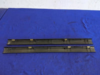2003-2004 Ford Mustang Cobra SVT DOHC 4.6L Pair Door Sill Scuff Plates Black - The Parts Farm