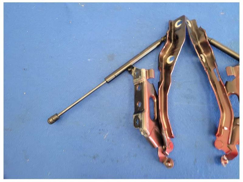 2018-2020 Ford F150 F-150 Roush Truck Front Hood Hinge Pair Paint RR 2612 - The Parts Farm