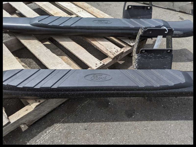 2015-2021 Ford F150 Super Crew Running Boards Fixed OEM Factory - The Parts Farm