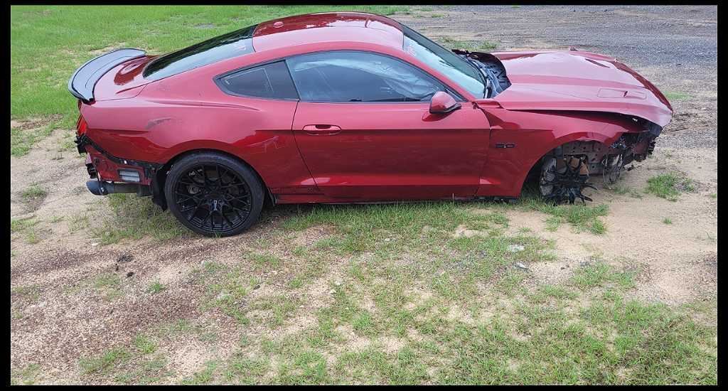 2015-2023 Ford Mustang GT S550 Driver Left Front Door Coupe Shell Paint RR - The Parts Farm
