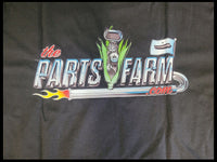 HOT!! 2022 Parts Farm Merch Logo Unisex T-Shirt Size Medium in Swag Black Shirt - The Parts Farm
