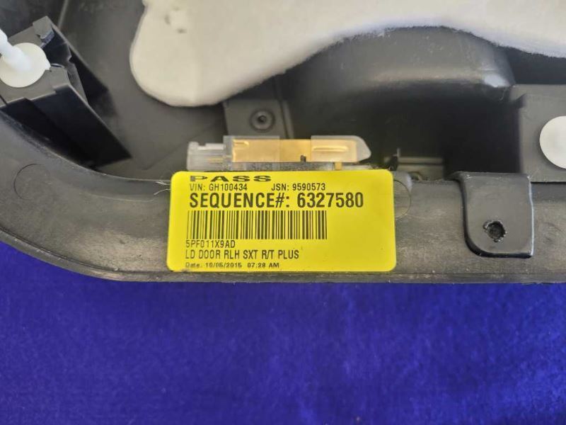 2015-2018 Dodge Charger 6.4L Scat Pack Door Panel Driver Left Rear Card Trim - The Parts Farm