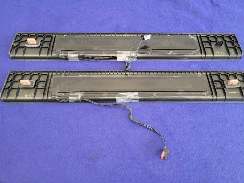 2015-2023 Ford Mustang GT S550 Pair of Lighted Door Sill Scuff Plates 2346 - The Parts Farm
