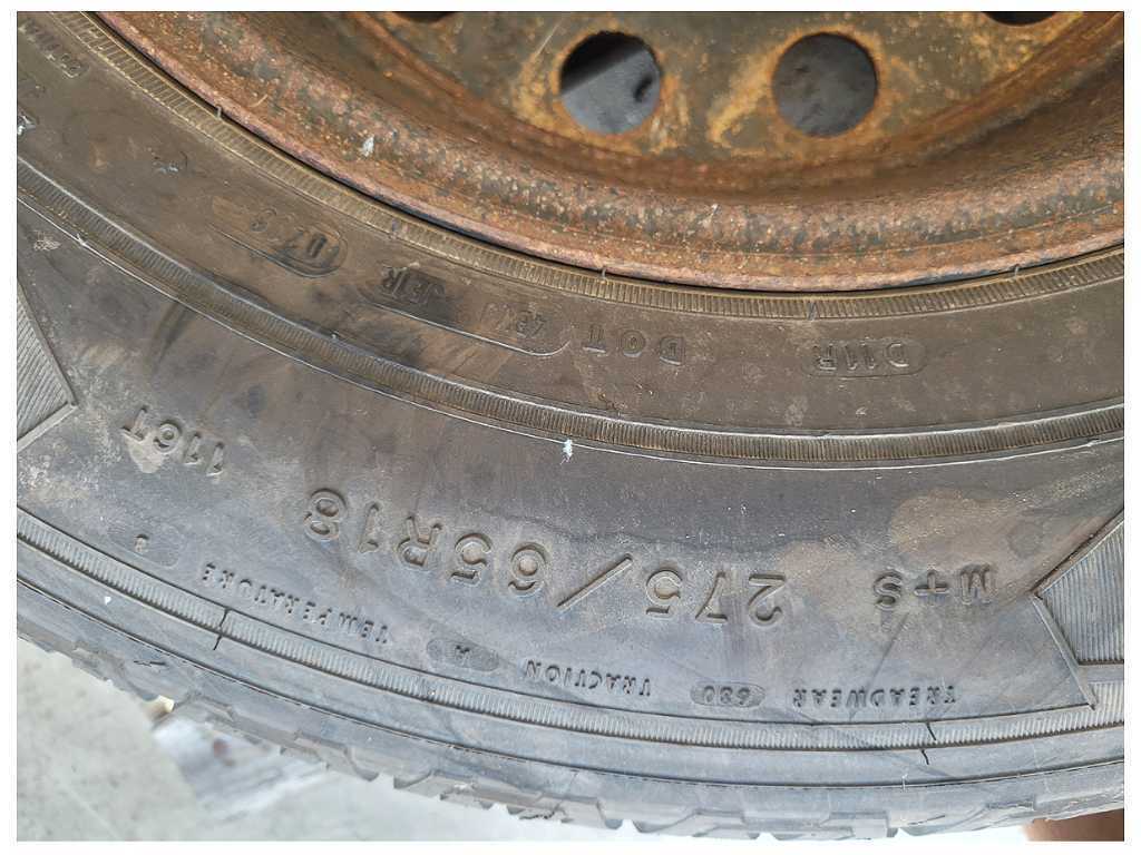 2015-2020 Ford F150 4x4 Pickup Truck Wheel 18x7.5 Steel Spare 12 Hole Tire 2576 - The Parts Farm