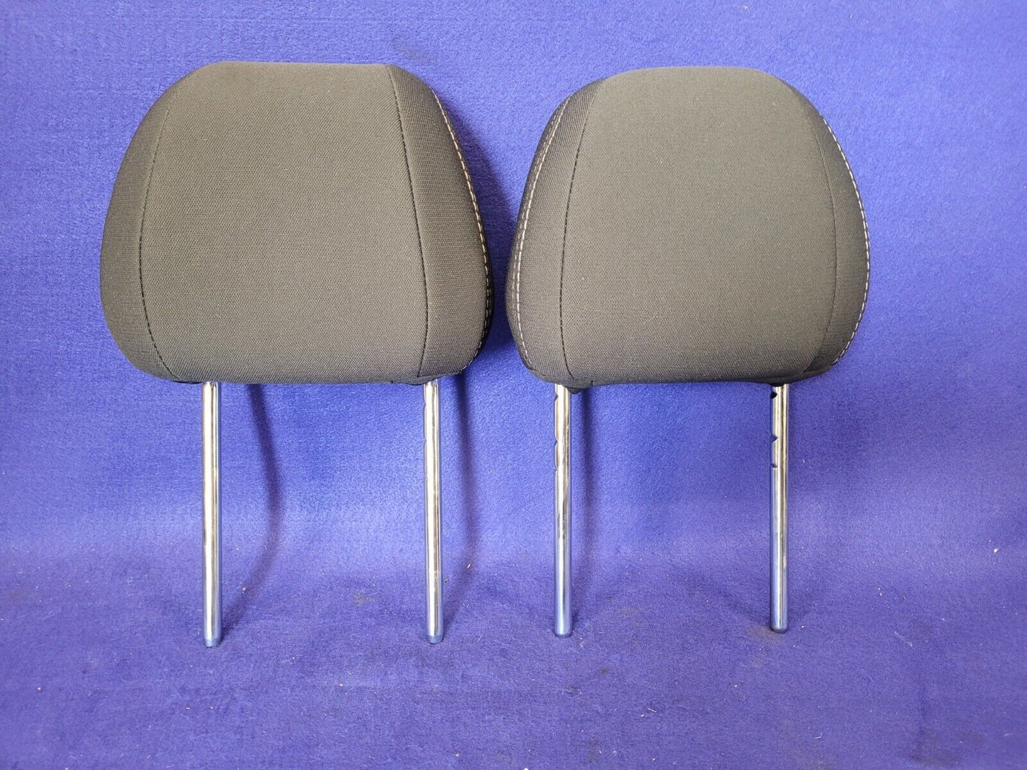 2018-2023 Ford Mustang GT S550 Cloth Pair Headrests Head Stitching Adjustable - The Parts Farm