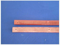 1987-1993 Ford Mustang GT LX 5.0L Pair of Door Sill Scuff Plates Red Trim 2298 - The Parts Farm
