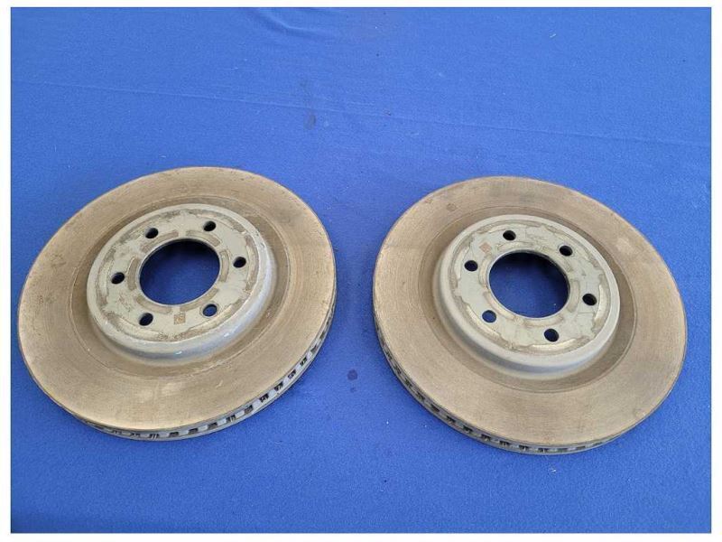 2022 Ford F150 F-150 Lightning Truck Front Pair Rotors Brake 6 Lug 2523 - The Parts Farm