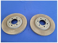 2022 Ford F150 F-150 Lightning Truck Front Pair Rotors Brake 6 Lug 2523 - The Parts Farm