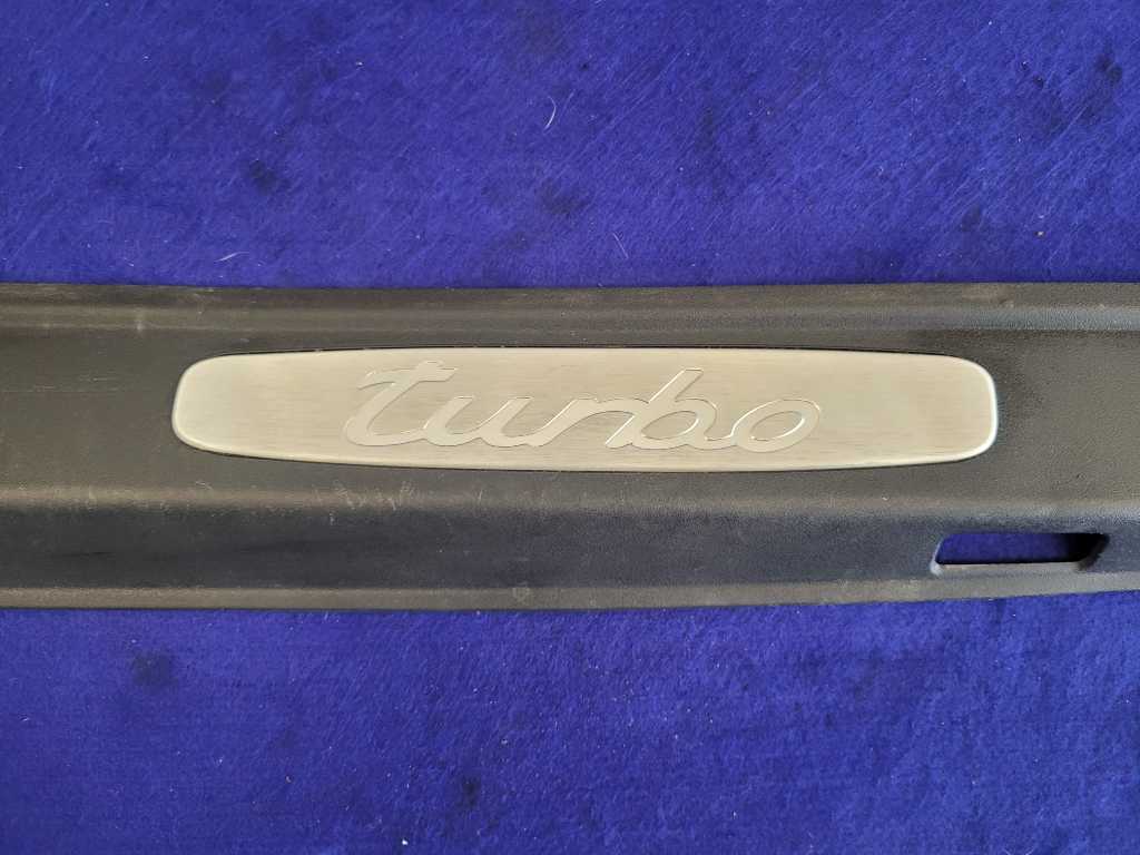 2017 Porsche 911 Turbo 991 Driver Left Door Sill Scuff Plate Side 2421 - The Parts Farm