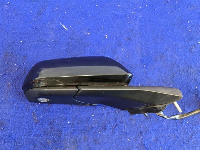 2015-2021 Ford Mustang GT S550 Passenger RH Mirror Spotter Rear View Paint Black - The Parts Farm