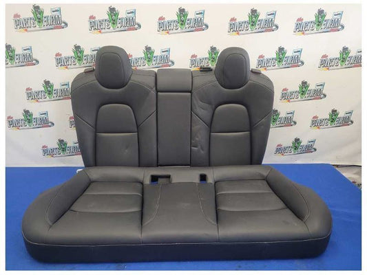 2017-2021 Tesla Model 3 Long Range Dual Motor Rear Leather Seat Upper Lower - The Parts Farm