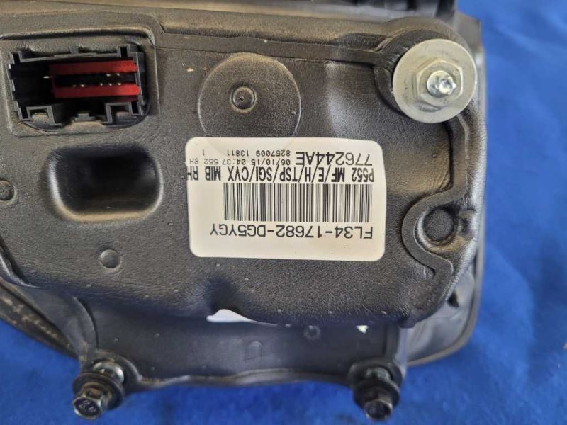 2015-2017 Ford F150 4x4 Pickup Truck Passenger Rear View Mirror Black 2505 - The Parts Farm