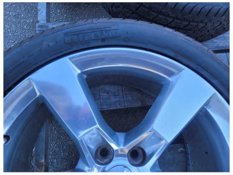 2010-2015 Chevrolet Camaro SS Wheel 20x9 Rear 5 Spoke Polished *Scuffs* 2503 - The Parts Farm
