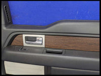 2009-2014 Ford F150 Pickup Truck Interior Passenger Right Front Door Panel Wood - The Parts Farm