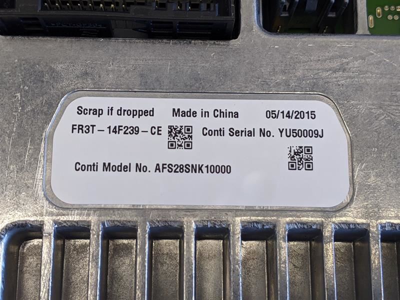 2015-2017 Ford Mustang GT S550 Info-GPS-TV Screen Front Display Center Dash - The Parts Farm