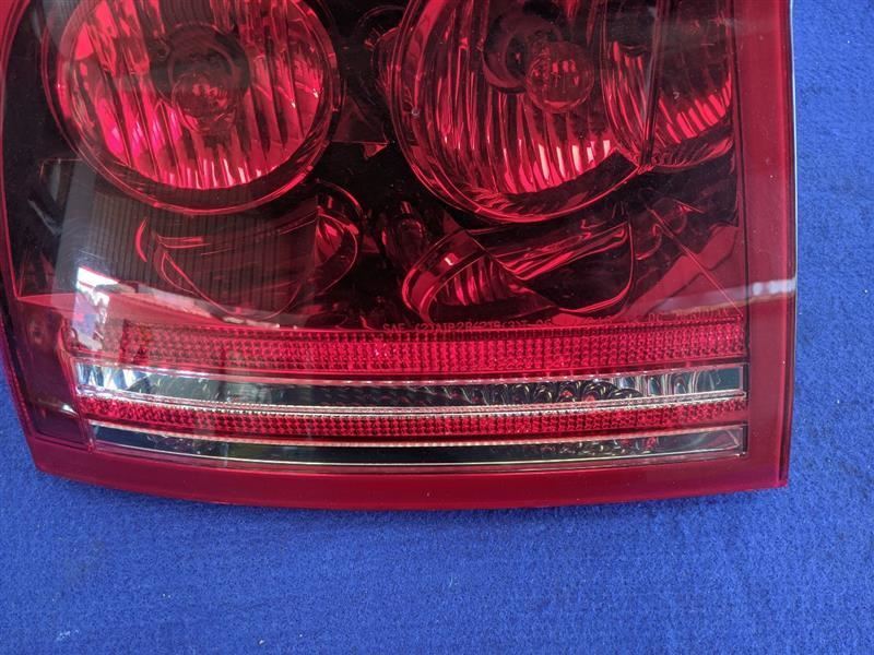 2006-2008 Dodge Charger SRT8 6.1L Driver Left LH Taillight Lamp Lens Red - The Parts Farm