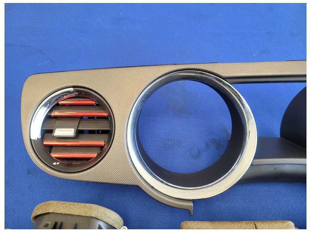 2011-2014 Ford Mustang GT S197 Dash Trim Kit Vent Molding Front Cover 2530 - The Parts Farm