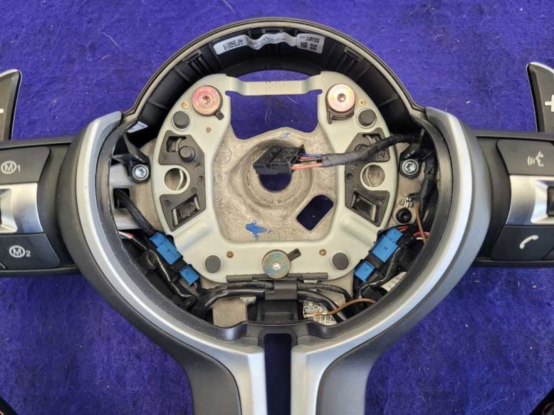 2015-2020 BMW M4 F82 F83 Sport Steering Wheel Driver Dash Leather Black - The Parts Farm