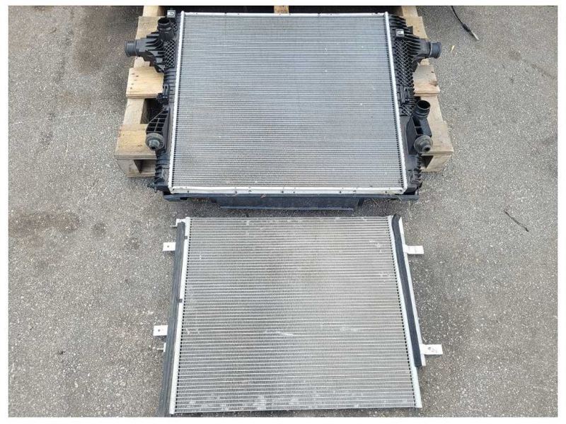 2022 Ford F250 Super Duty Pickup Truck Front Radiator Condenser Cooling 2557 - The Parts Farm