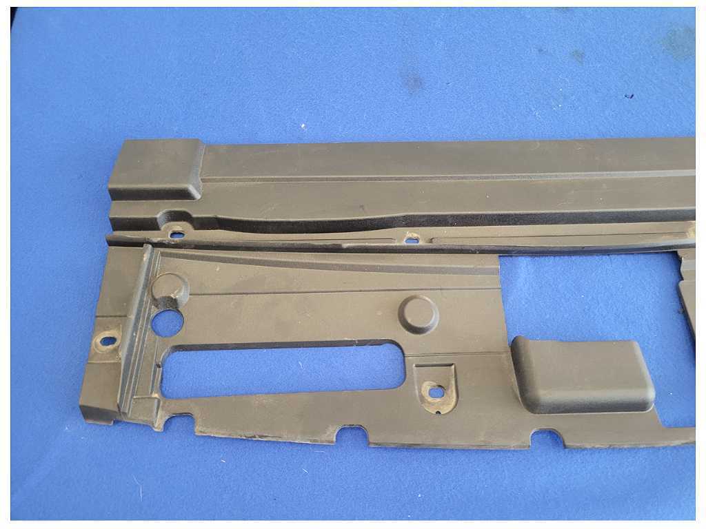 2015-2017 Ford F150 4x4 Pickup Truck Front Sight Shield Cover Molding Black 2576 - The Parts Farm