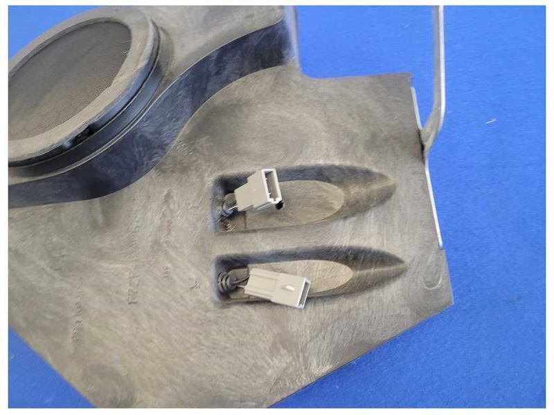 1999-2004 Ford Mustang GT Convertible Rear Speaker Box Quarter 2561 - The Parts Farm