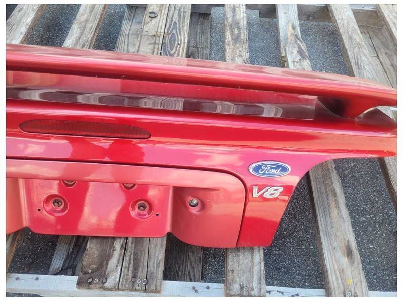 1996-1998 Ford Mustang Cobra GT Trunk Deck Lid Wing Spoiler Paint E9 2402 - The Parts Farm