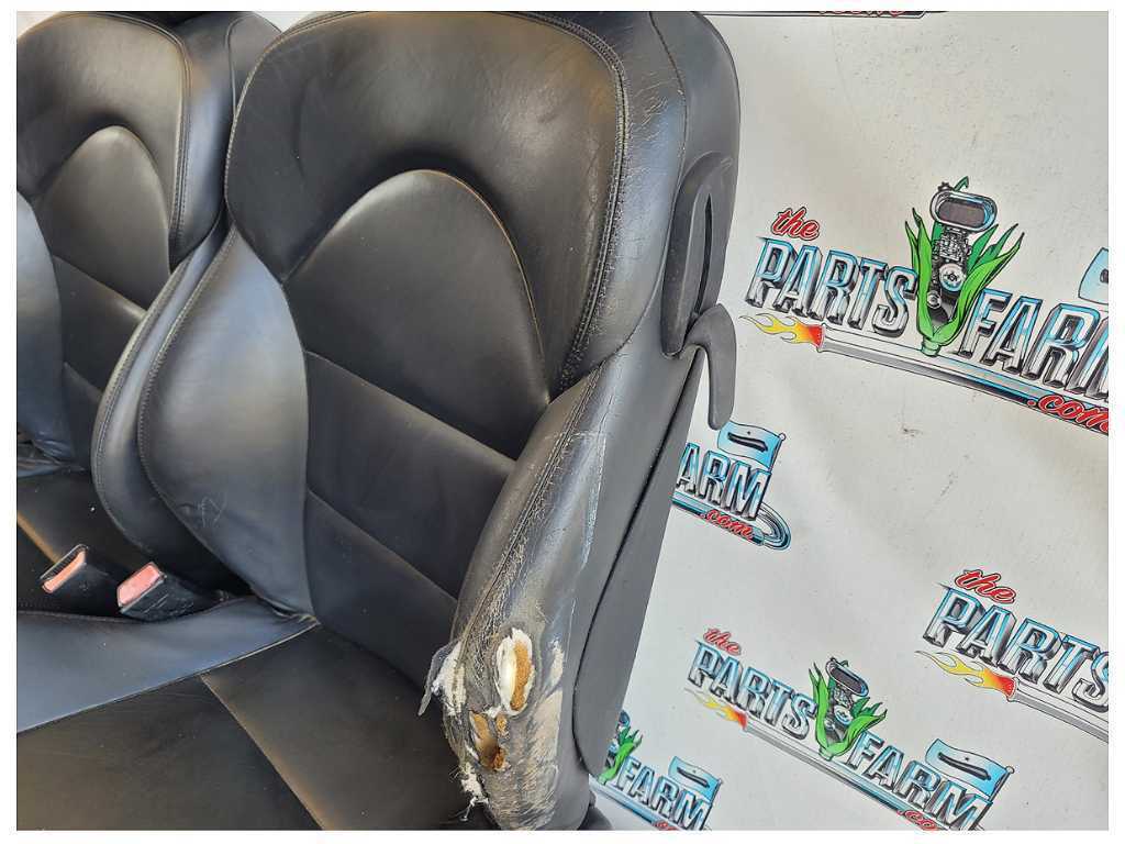 2003 BMW M3 Coupe Black Interior Swap Trim Seats Moldings Door Panel 1899 - The Parts Farm