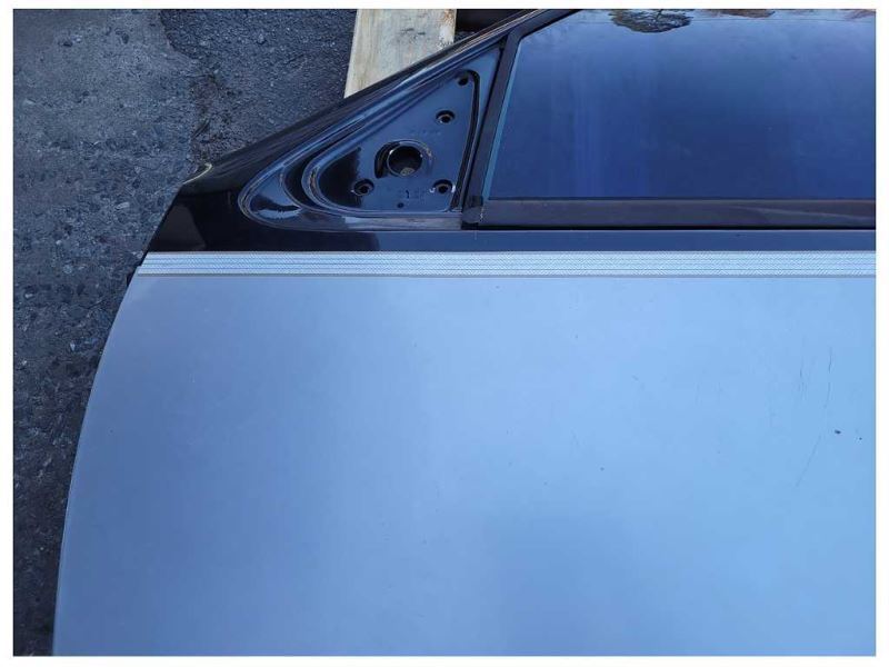 2001-2003 Ford F150 SVT Lightning SC Driver Left Front Door Paint Silver 892 - The Parts Farm