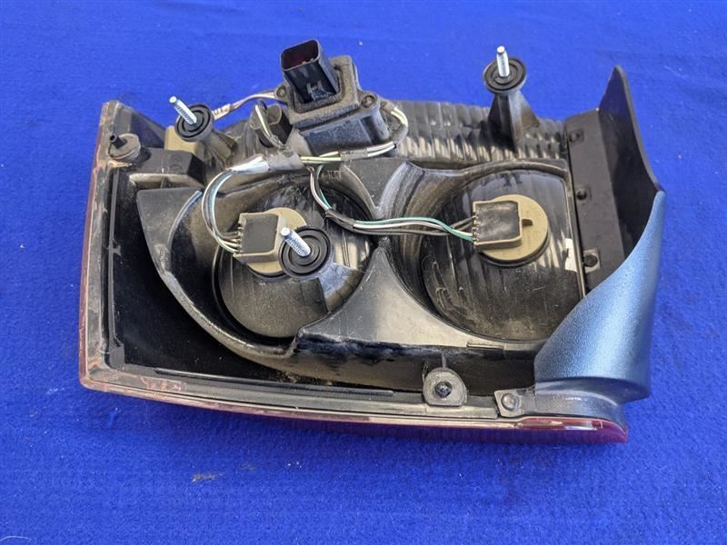 2006-2008 Dodge Charger SRT8 6.1L Driver Left LH Taillight Lamp Lens Red - The Parts Farm