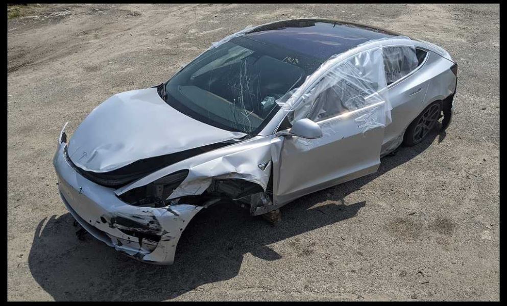 2017 2018 2019 2020 2021 Tesla Model 3 Passenger Rear Inner Taillight - The Parts Farm