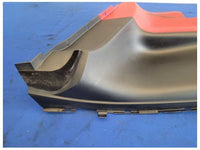 1994-1998 Ford Mustang GT Coupe Passenger Rear Quarter Plastic Trim Red Black - The Parts Farm