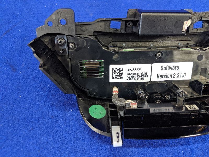 2014-2017 Chevrolet SS Caprice Sedan Temperature A/C Heat Control Panel OEM - The Parts Farm