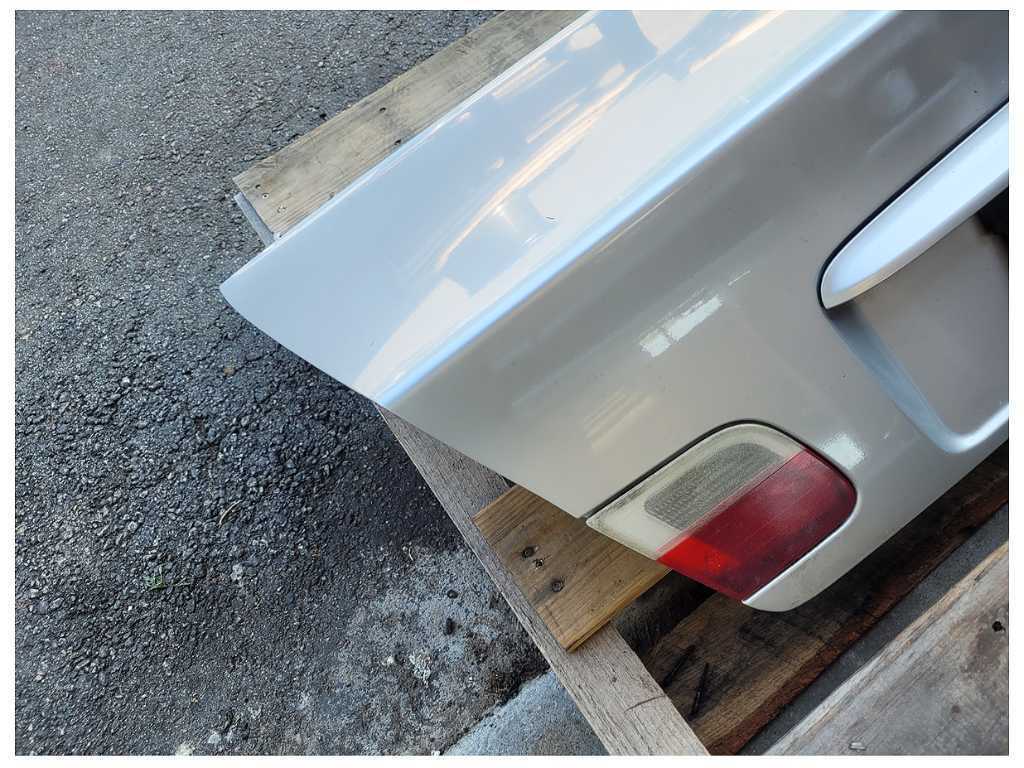 2003 BMW M3 Coupe Rear Deck Lid Trunk No Spoiler Wing Paint Silver 1899 - The Parts Farm