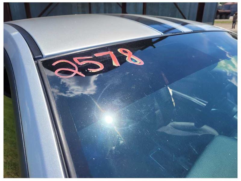 2013-2014 Ford Mustang GT Driver Rear View Mirror Base Glass Paint UX 2578 - The Parts Farm