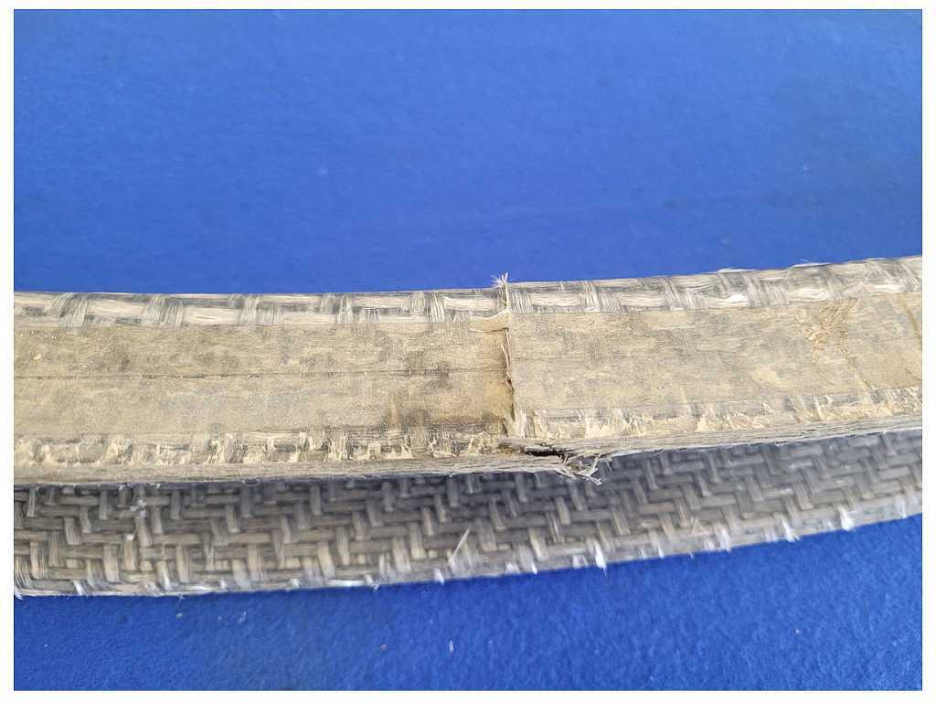 2003 BMW M3 E46 Coupe Rear Carbon Fiber Reinforcement Crash Bar *Broken* 1899 - The Parts Farm