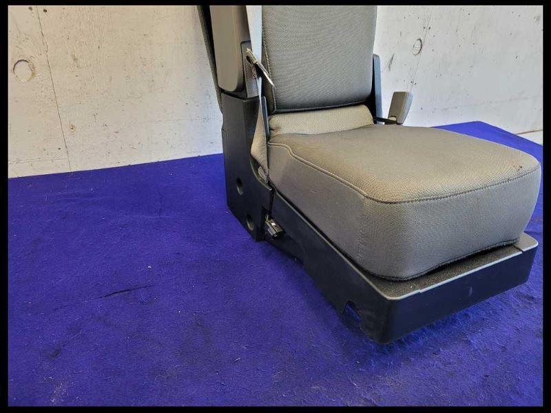 2015-2020 Ford F150 4x4 Pickup Truck Front Seat Bench Center Split Gray Cloth - The Parts Farm