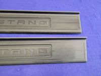 2015-2023 Ford Mustang GT S550 Pair Door Sill Plates Scuff Front 2287 - The Parts Farm