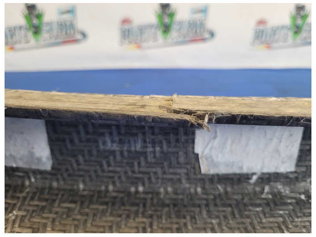 2003 BMW M3 E46 Coupe Rear Carbon Fiber Reinforcement Crash Bar *Broken* 1899 - The Parts Farm