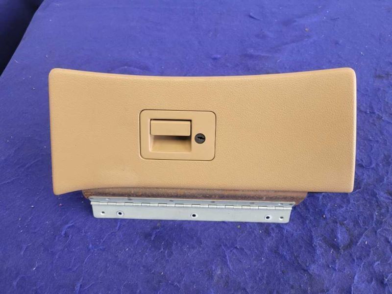 1996-1998 Ford Mustang Cobra GT Glove Box Passenger Tan Storage 2402 - The Parts Farm