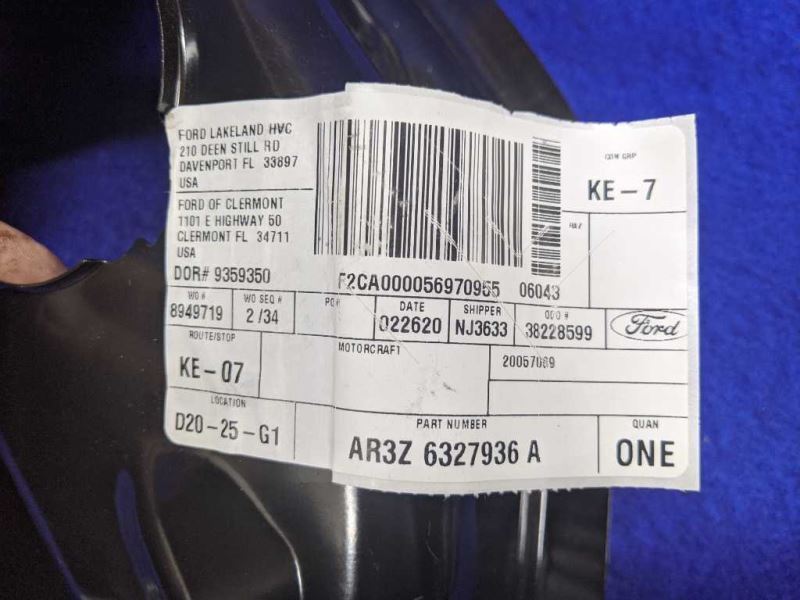 2010-2014 Ford Mustang GT S197 Fuel Pocket Housing AR3Z-6327936-A - The Parts Farm