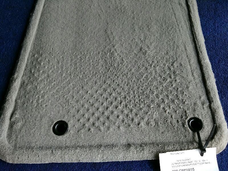 2010-2015 CAMARO SS LT ZLE RS FRONT CARPET FLOOR MAT DRIVER PASSENGER OEM - The Parts Farm