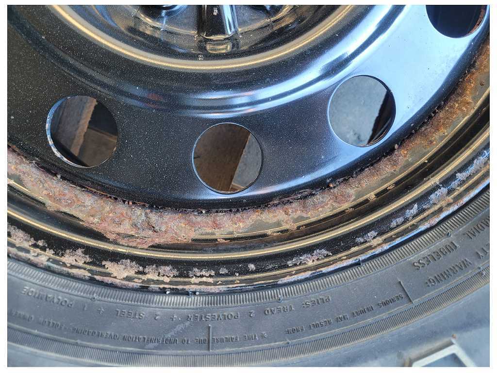 2015-2022 Ford F150 Pickup Truck Wheel 17x7.5 Steel 12 Holes Painted Spare 2505 - The Parts Farm