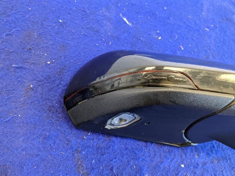 2015-2021 Ford Mustang GT S550 Passenger RH Mirror Spotter Rear View Paint Black - The Parts Farm