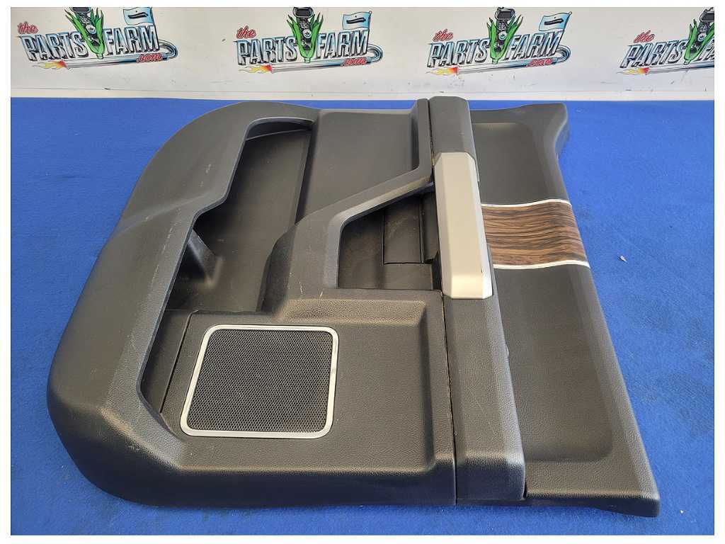2018-2020 Ford F150 4x4 Pickup Truck Driver Rear Door Panel Card Black 2490 - The Parts Farm