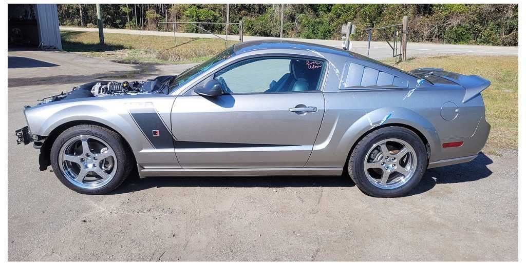 2005-2010 Ford Mustang GT Roush 4.6L Horn Double Emergency Noise Safety 2478 - The Parts Farm