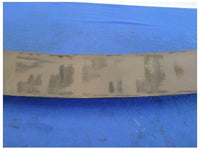 2014 Audi R8 V10 Coupe Rear Carbon Fiber Spoiler Wing Mount *Cracked* 2136 - The Parts Farm