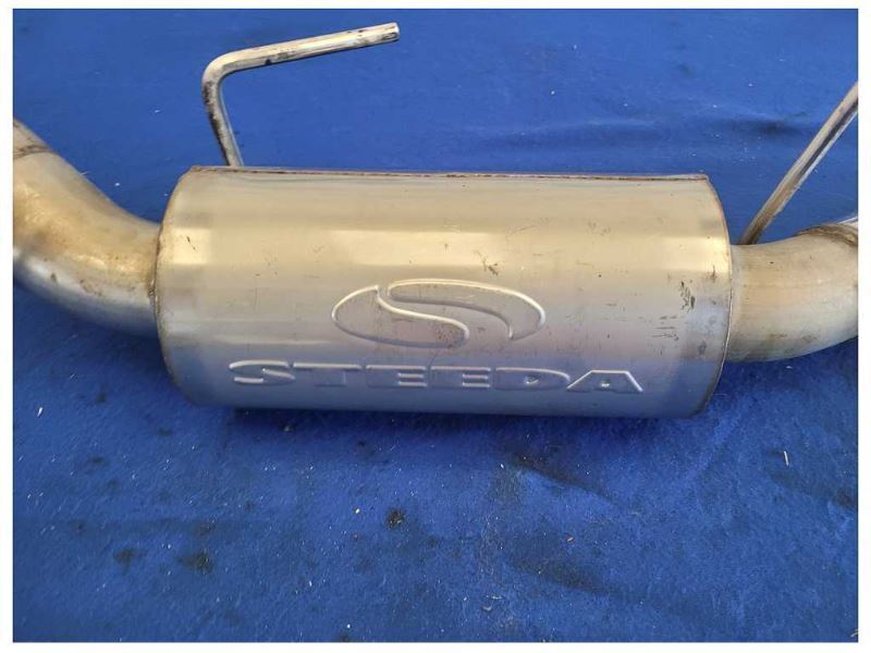 2011-2014 Ford Mustang GT S197 Steeda Driver Muffler Exhaust Rear Tip 2440 - The Parts Farm